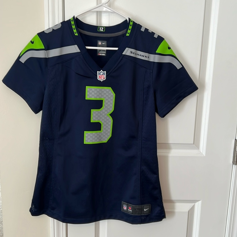 Nike On Field Seattle Seahawks Russell Wilson #3